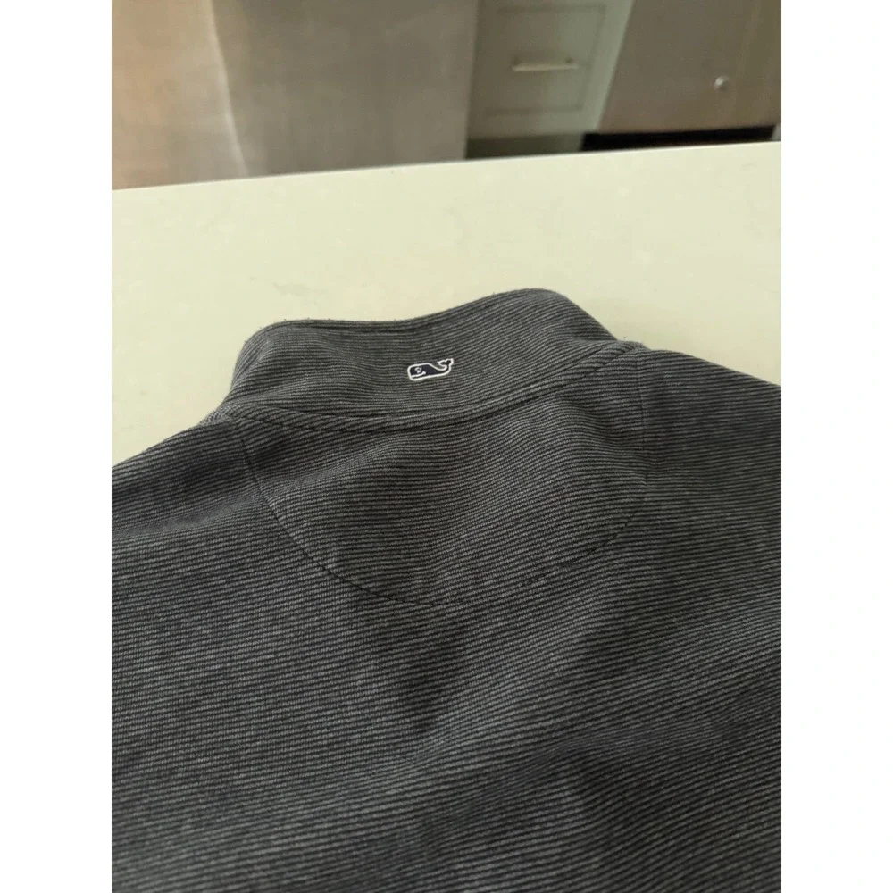 Vineyard Vines San Francisco Giants Quarter Zip Pullover Mens Large Gray SF MLB